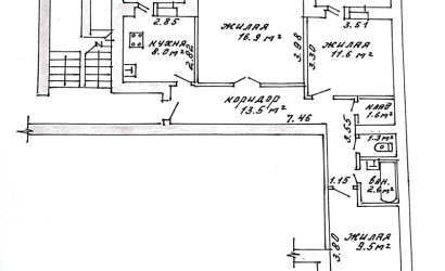 Купить 3-комнатную квартиру, Барановичи, Парковая, 3. Фото 2