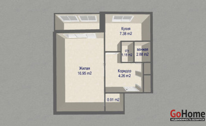 Купить 1-комнатную квартиру, Минск, Сурганова ул., 49(Советский район). Фото 14