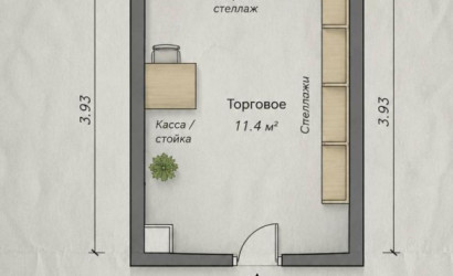 Продажа торгового помещения, Минск, Шаранговича ул., 25, 11.4 кв.м.. Фото 2