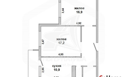 Купить 2-комнатную квартиру, Брест, Граевка, ул. Олега Кошевого. Фото 1
