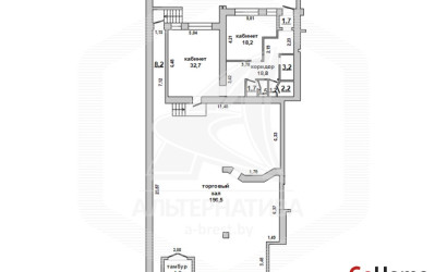 Продажа торгового помещения, Брест, Центр,  290.8 кв.м.. Фото 1