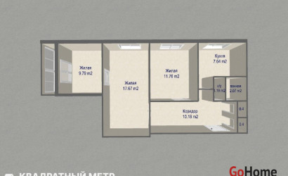 Купить 3-комнатную квартиру, Минск, Сердича ул., 11 (Фрунзенский район). Фото 5