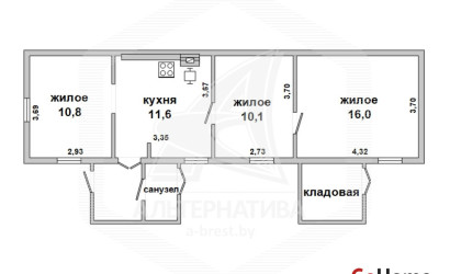 Купить дом, Брест, Киевка, 2.6 соток. Фото 1