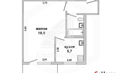 Купить 1-комнатную квартиру, Брест, Центр, пр-т Машерова. Фото 13