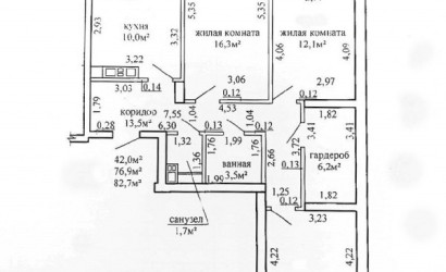 Купить 3-комнатную квартиру, Могилев, Берёзовская, 12. Фото 2