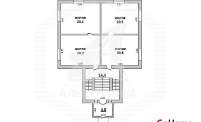 Купить дом, Орепичи, Степанковский с/с, 25 соток. Фото 1