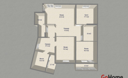 Купить 4-комнатную квартиру, Минск, ул. Нововиленская, д. 13А (Центральный район). Фото 20