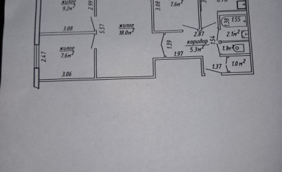 Купить 4-комнатную квартиру, Новополоцк, Молодежная ул., 94. Фото 35