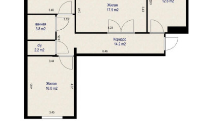 Купить 3-комнатную квартиру, Минск, Притыцкого ул., 49 (Фрунзенский район). Фото 26
