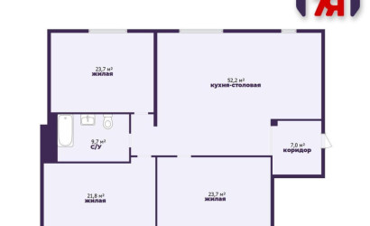 Купить 3-комнатную квартиру, Минск, Тимирязева ул., 4 (Центральный район). Фото 36