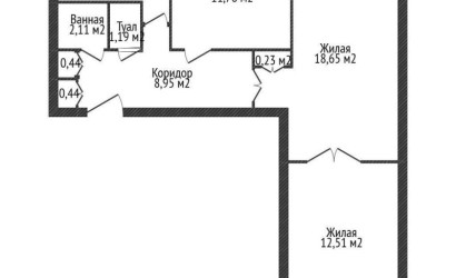 Купить 3-комнатную квартиру, Минск, Берута ул., 22/1 (Фрунзенский район). Фото 1
